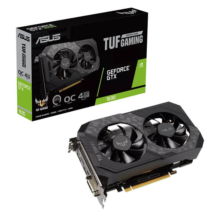 VGA ASUS TUF Gaming GeForce GTX 1630 OC Edition 4GB