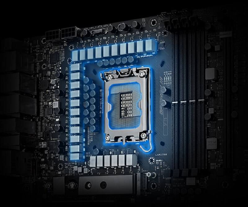 HIệu năng Mainboard Asus Z790 hỗ trợ CPU Intel thế hệ 13